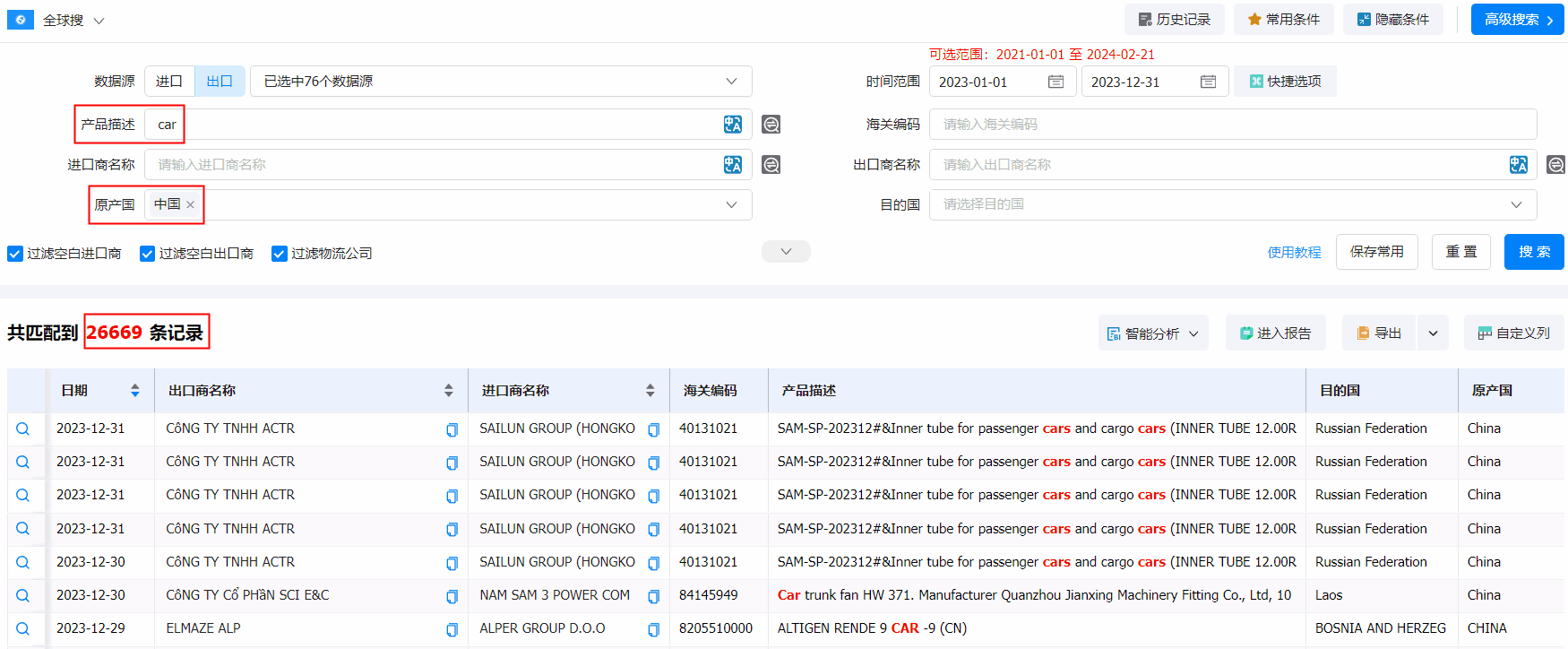 EVO视讯官网海关数据,海关数据,中国出口海关数据
